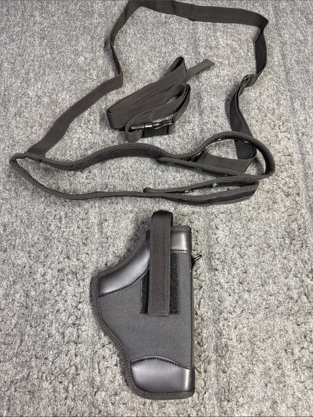 Fox Tactical Men's Black Nylon Inside-the-Waist Holster with Adjustable Strap